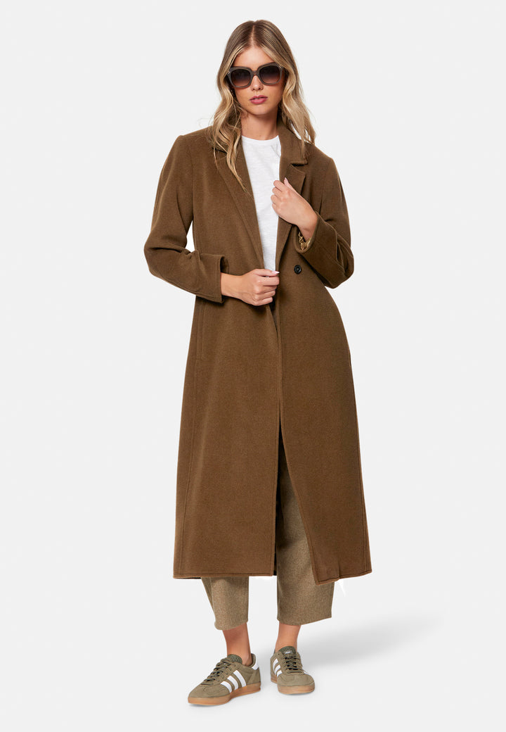 Mikaela Soft Umber Coat