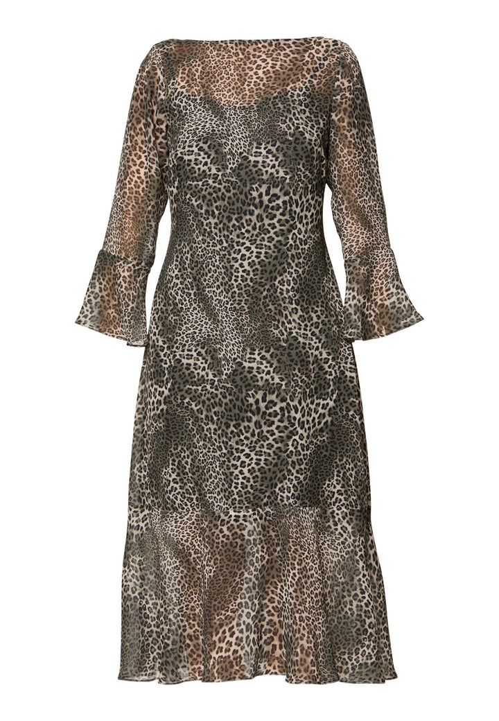Ezra Leopard Print Dress