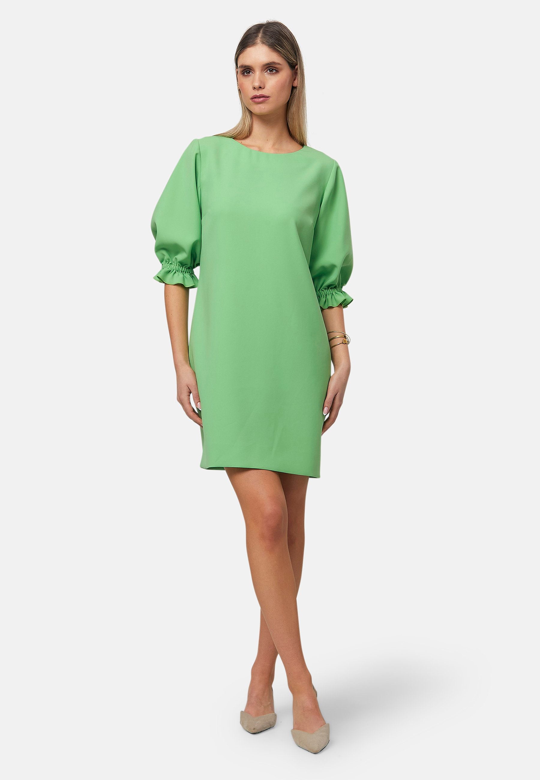 Mia Fern Green Dress – Helen McAlinden