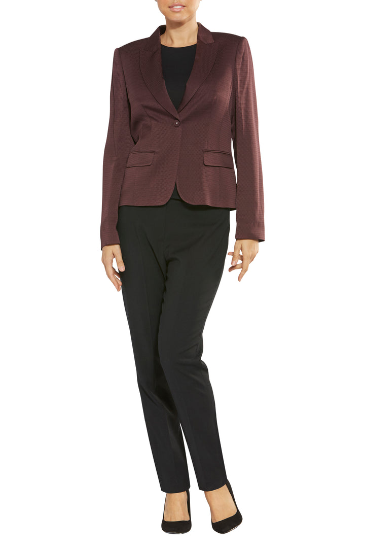 Agnes Burgundy Jacket
