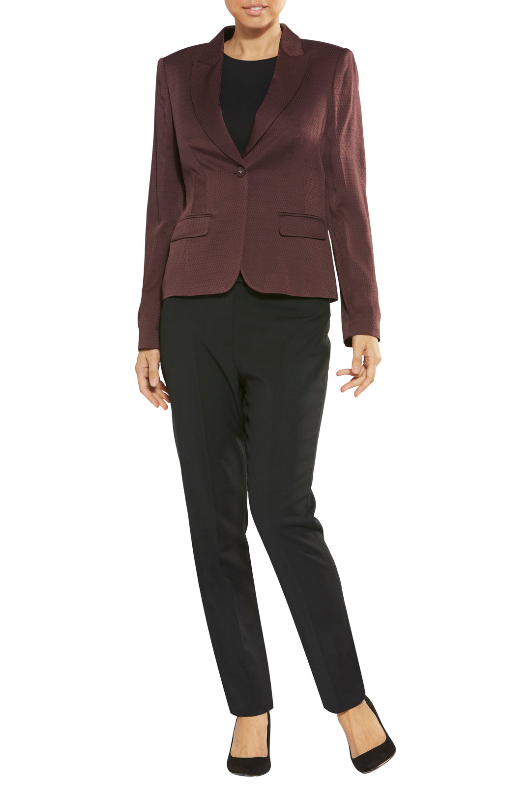 Agnes Burgundy Jacket