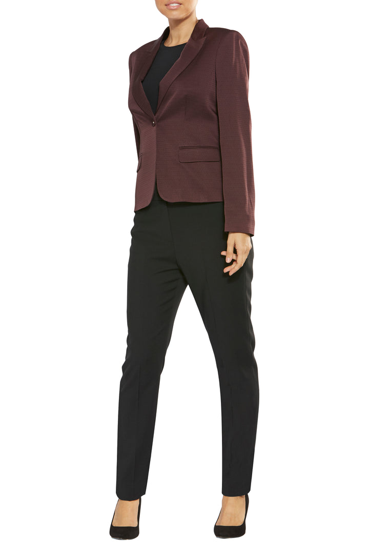 Agnes Burgundy Jacket
