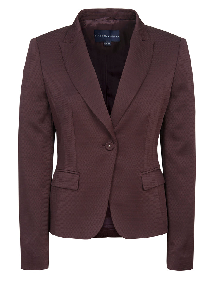 Agnes Burgundy Jacket
