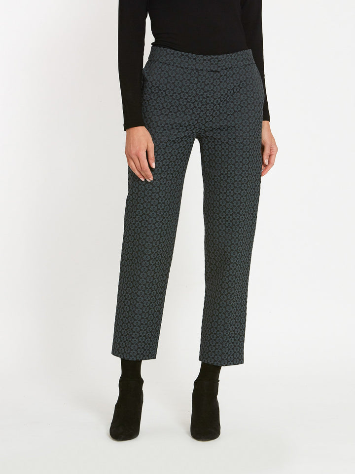 Jill Grey Jacquard Pants