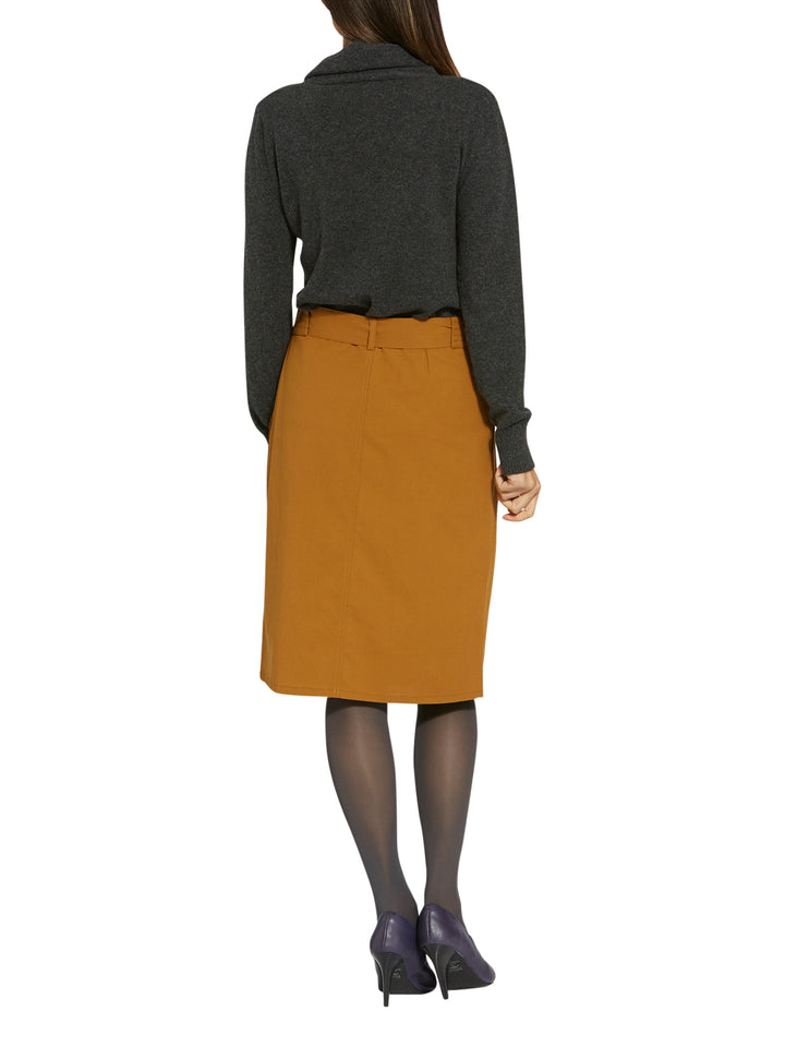Ellie Mustard Skirt