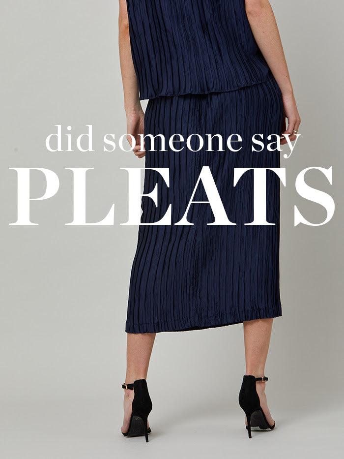 All PLEATED Everything! ⚡