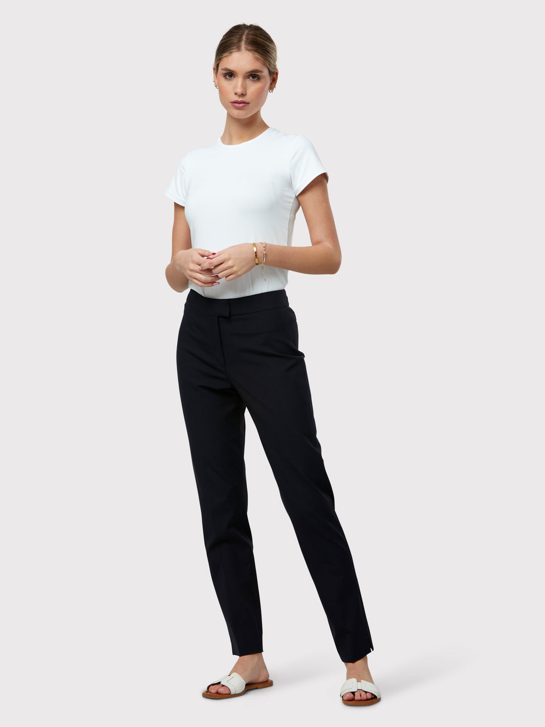 Jill Dark Navy Pant – Helen McAlinden