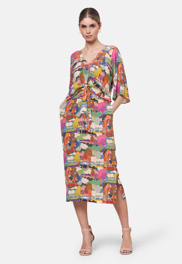 Ailbhe Prospect Road Print Dress - made with Liberty Fabric