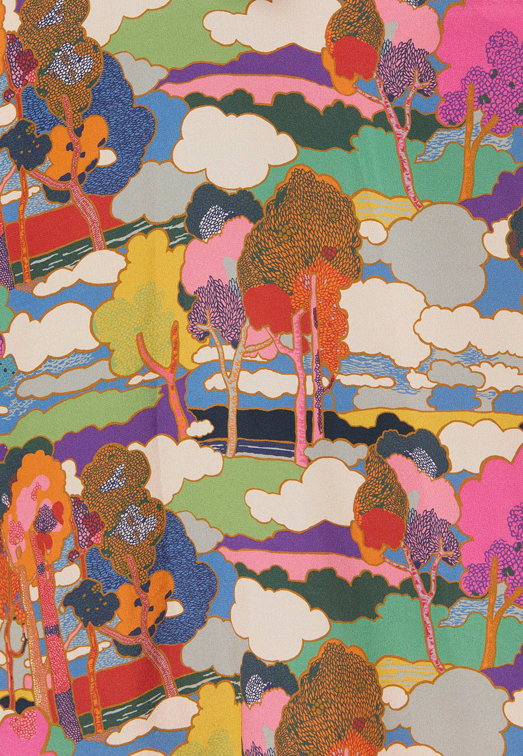 Vestido Estampado Ailbhe Prospect Road - feito com Tecido Liberty