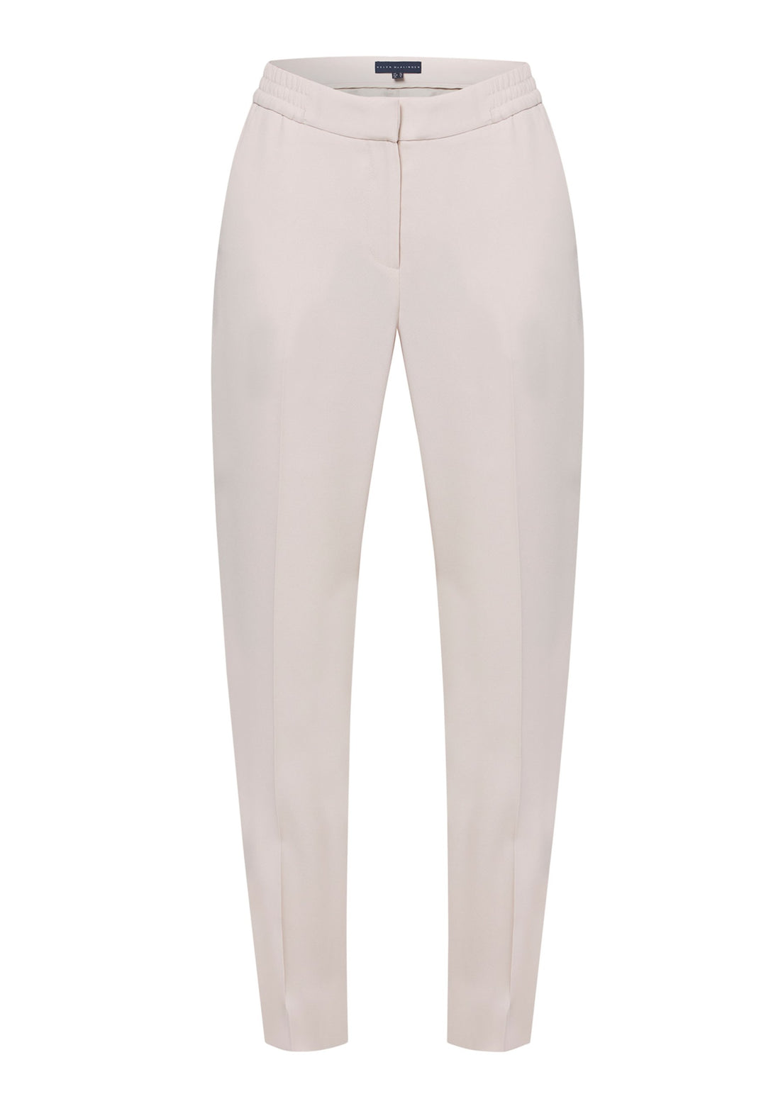 Woman wearing natural pearl pants