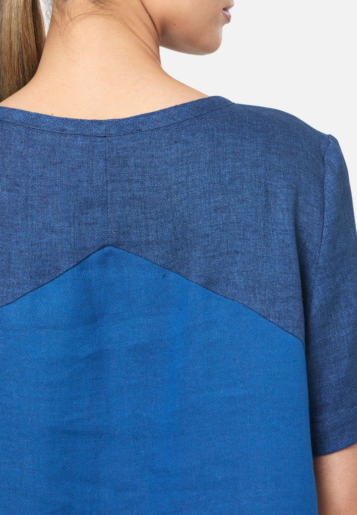 Anna Indigo Shift Dress