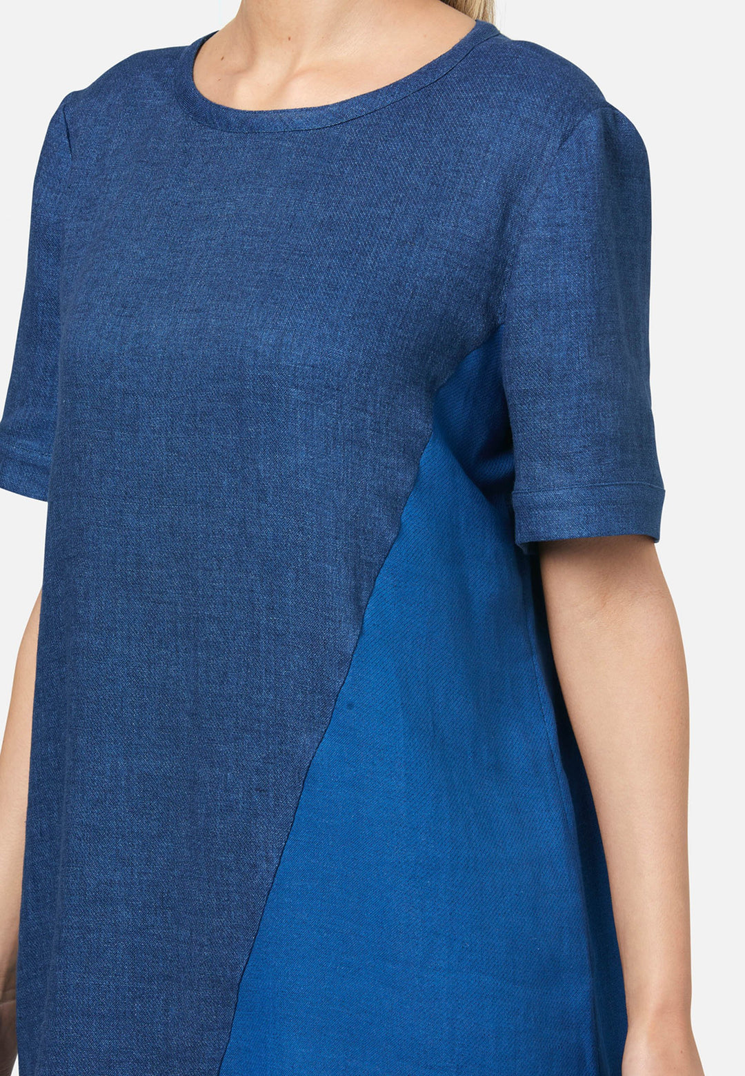 Anna Indigo Shift Dress
