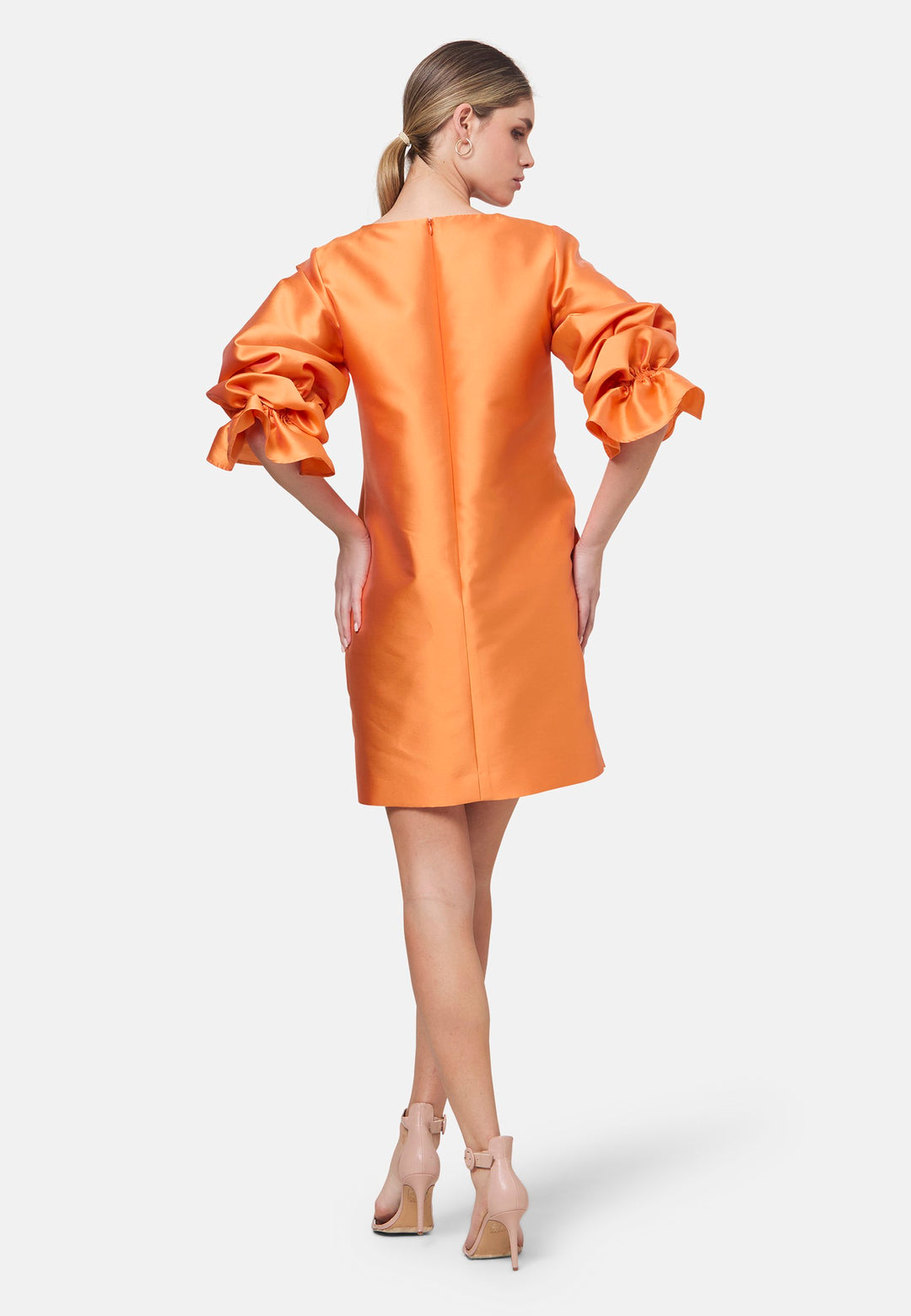 Aurora Mandarin Orange Dress