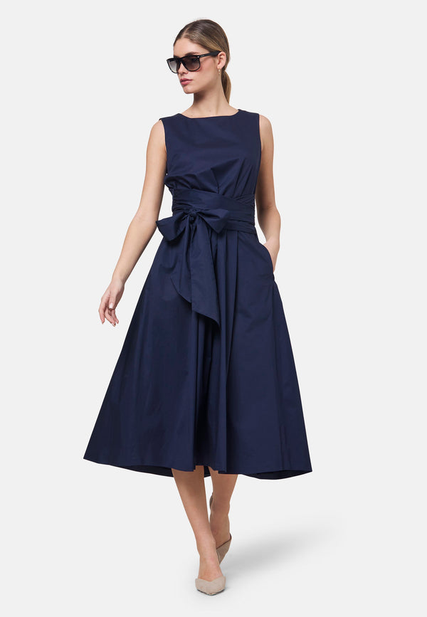 Avril Marine Navy Dress