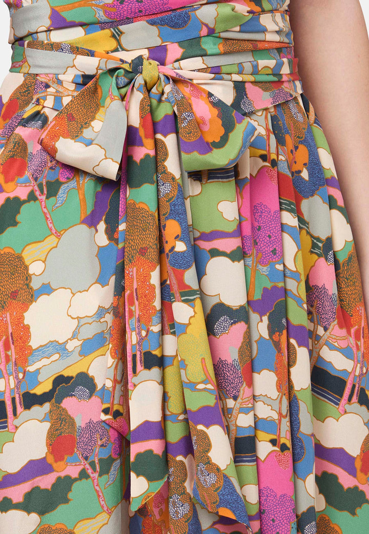 Avril Prospect Road Print Dress - made with Liberty Fabric