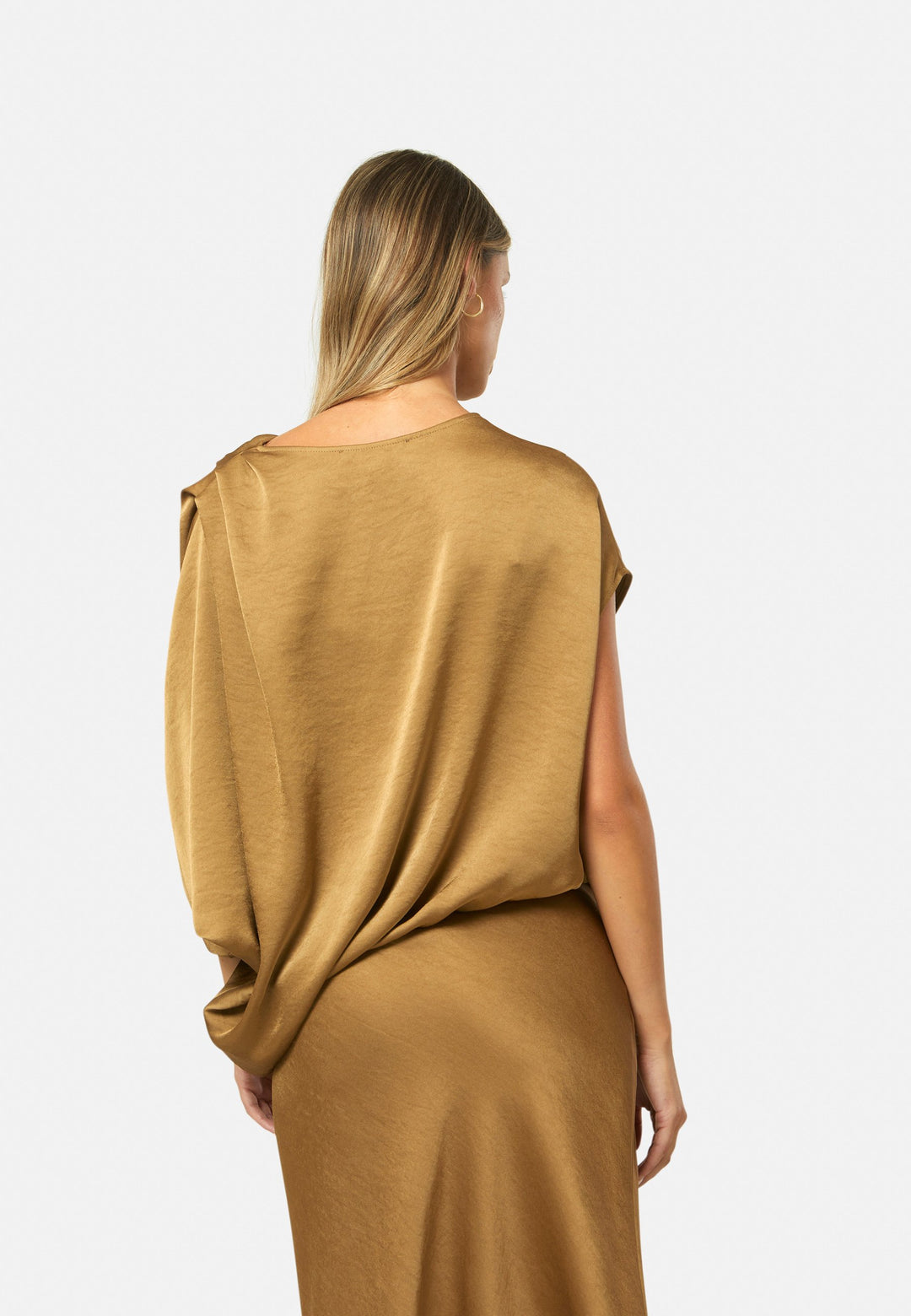 Berna Antique Brass Blouse