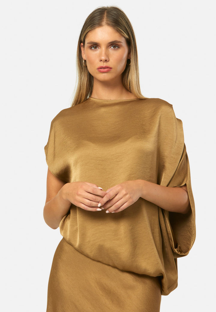 Berna Antique Brass Blouse