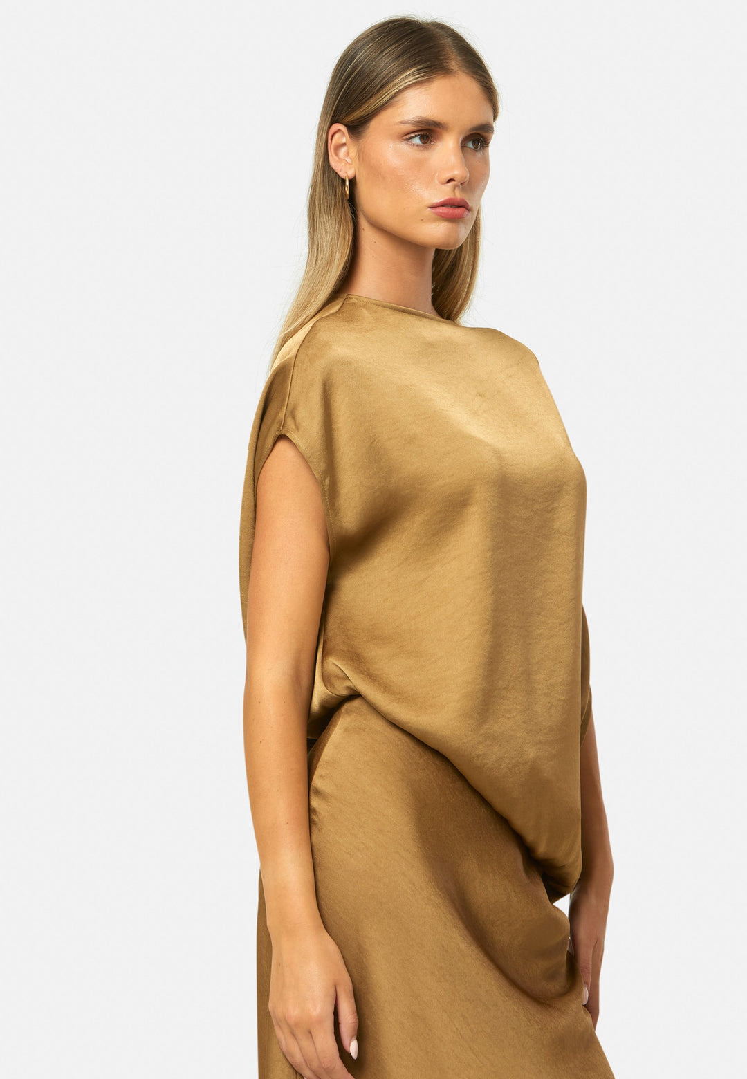 Berna Antique Brass Blouse