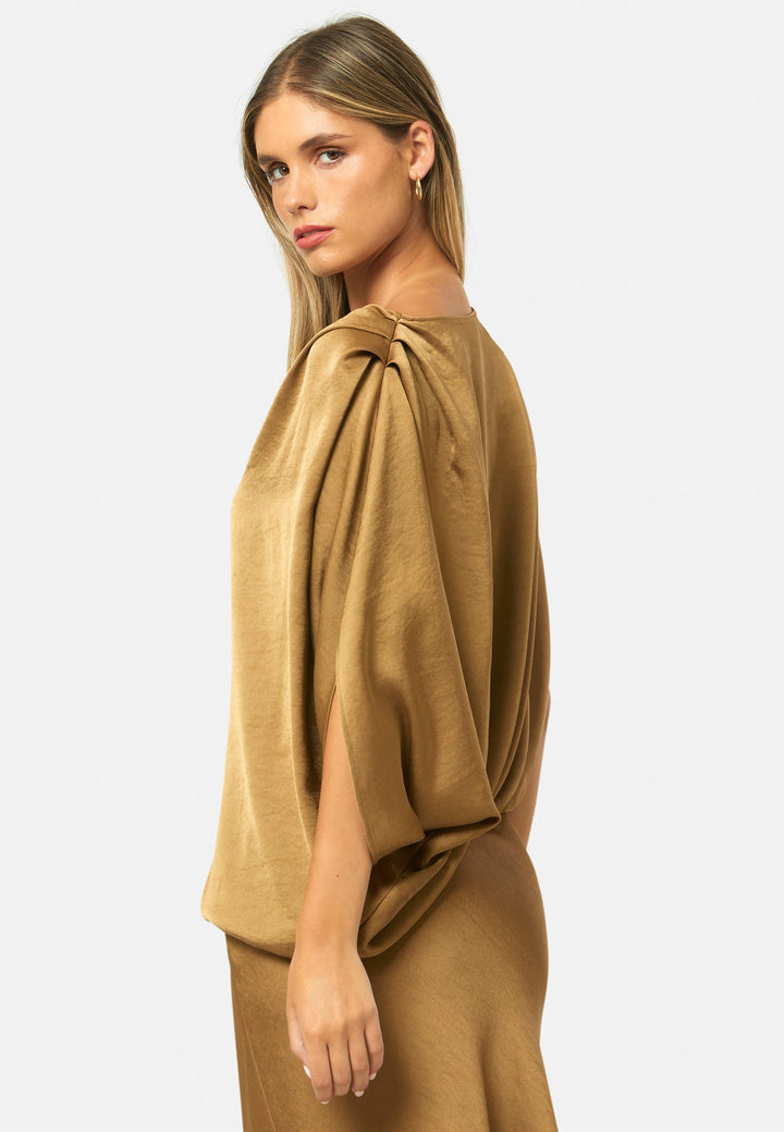 Berna Antique Brass Blouse