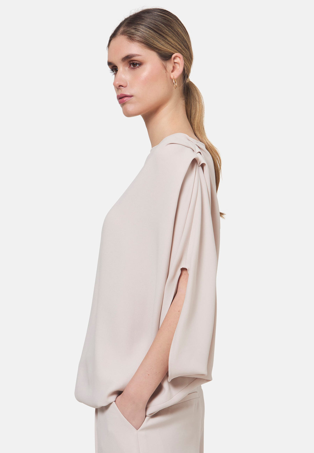 Berna Natural Pearl Blouse