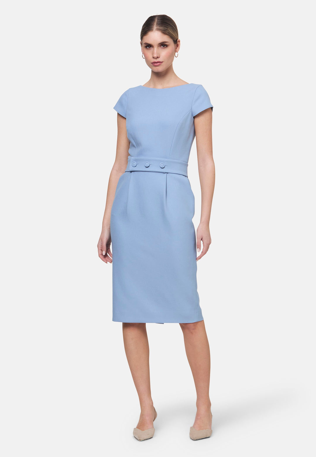 Bianca Sky Blue Dress