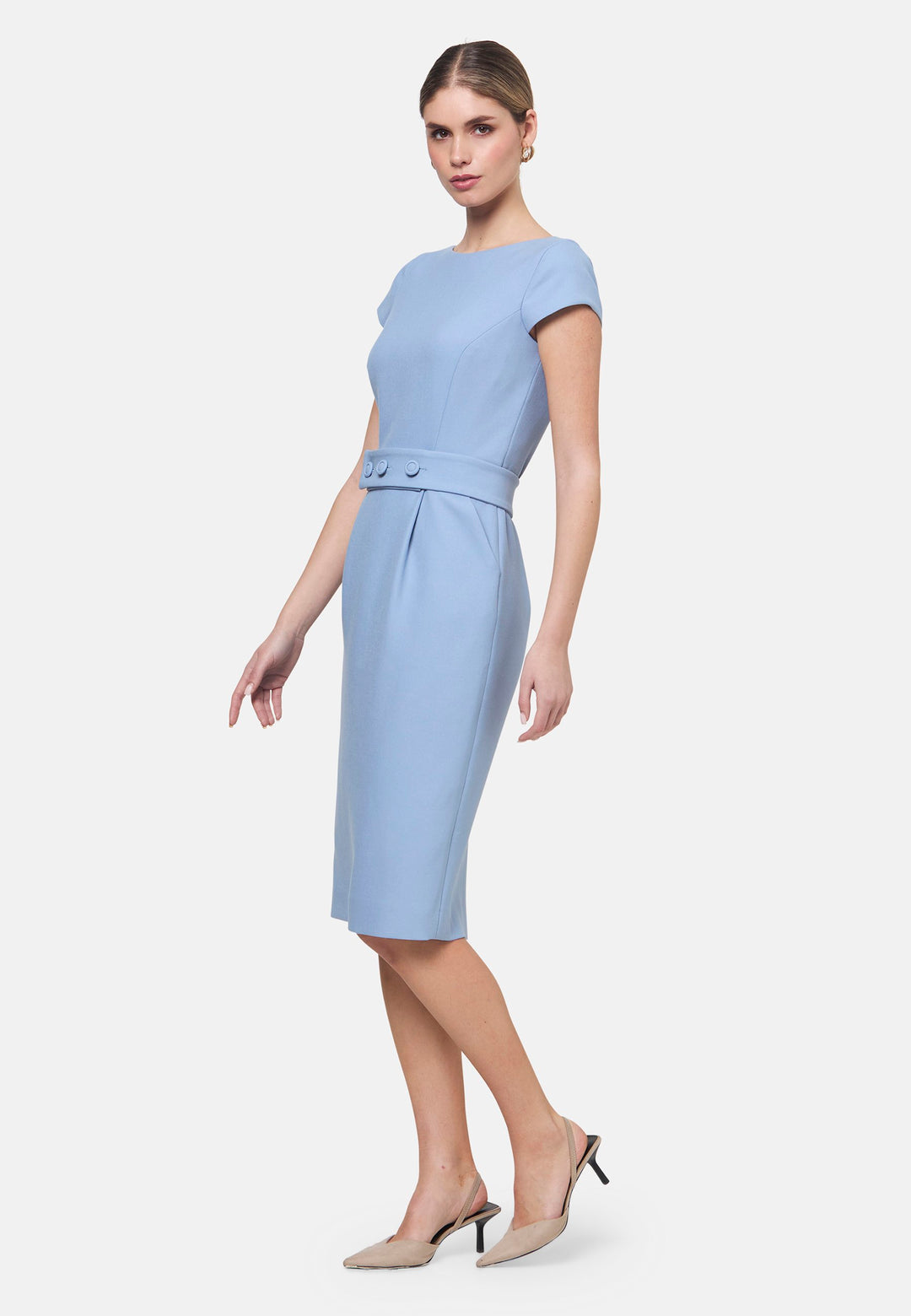 Bianca Sky Blue Dress