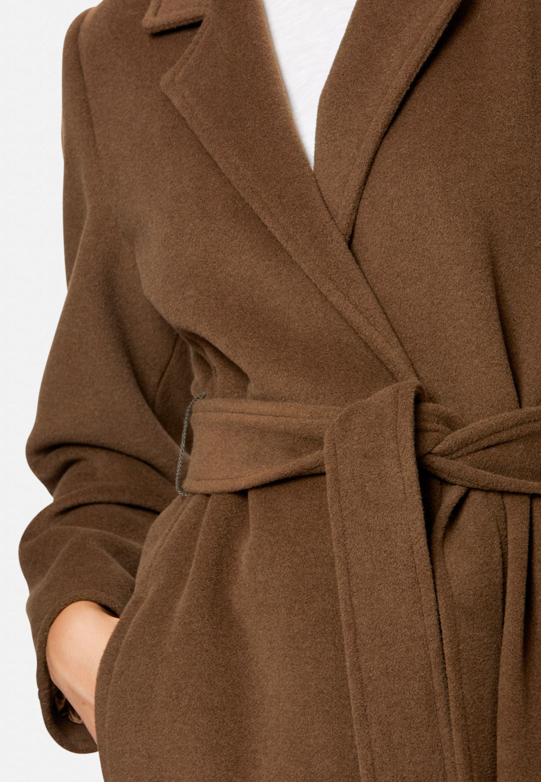 Mikaela Soft Umber Coat
