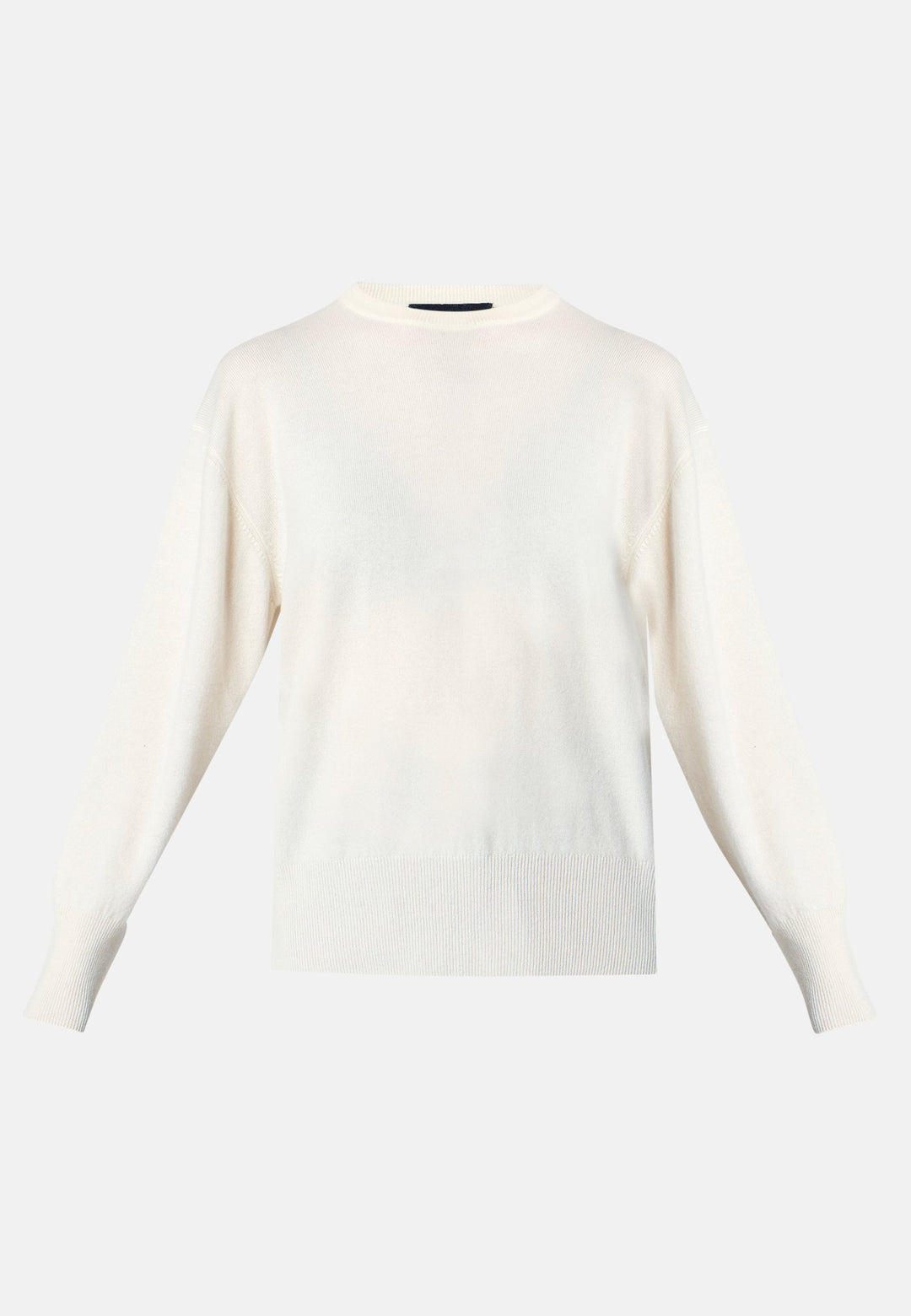 Carly Winter White Cashmere Sweater