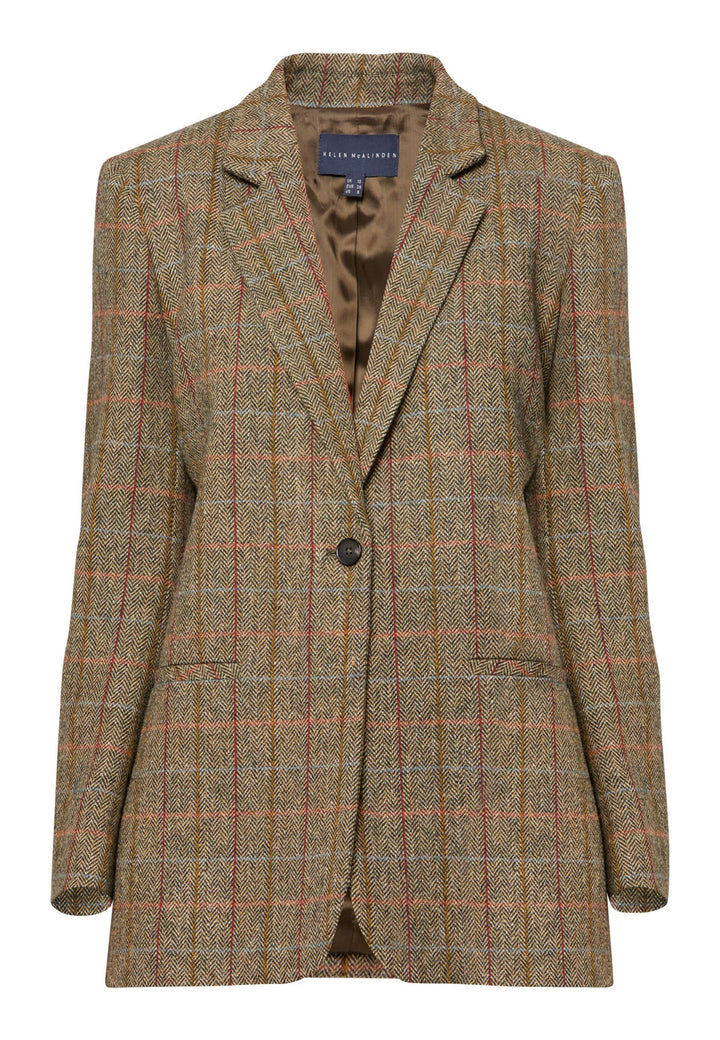 Cassie Herringbone Tweed Jacket