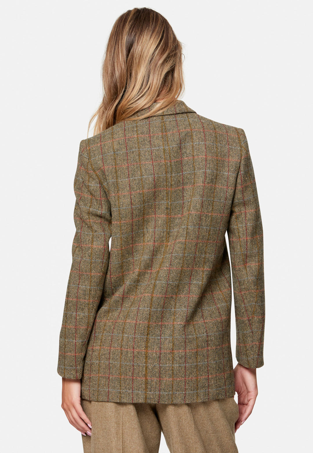 Cassie Herringbone Tweed Jacket