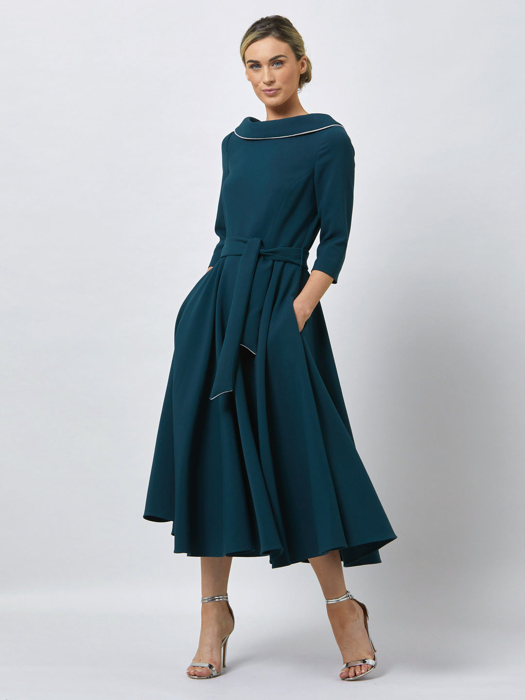 Marylin Dark Jade Dress