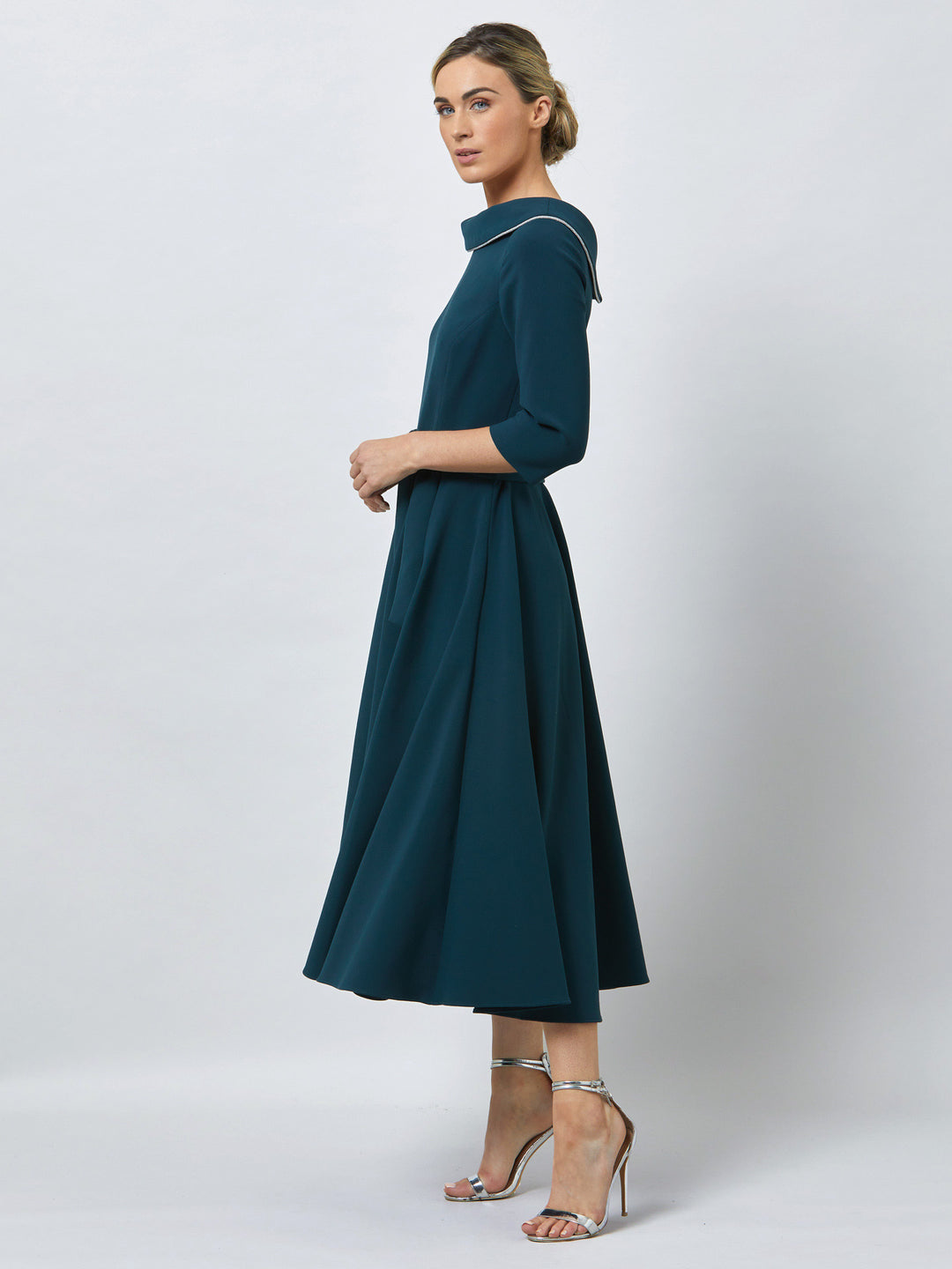 Marylin Dark Jade Dress