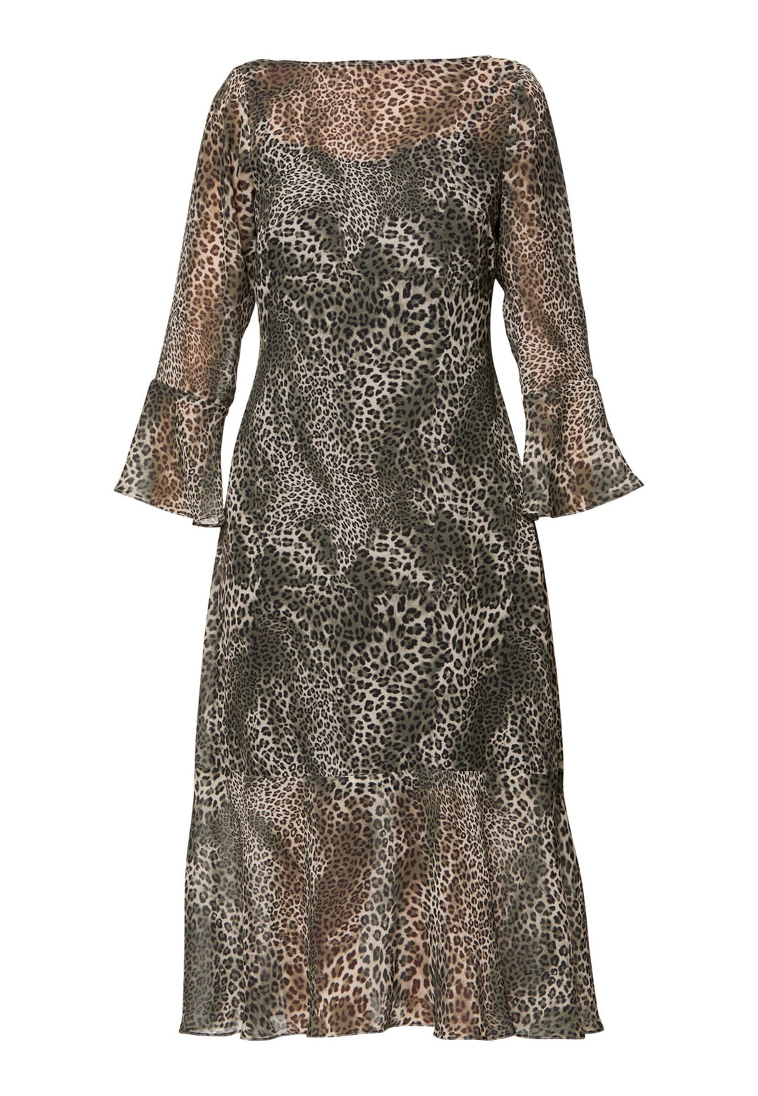 Ezra Leopard Print Dress