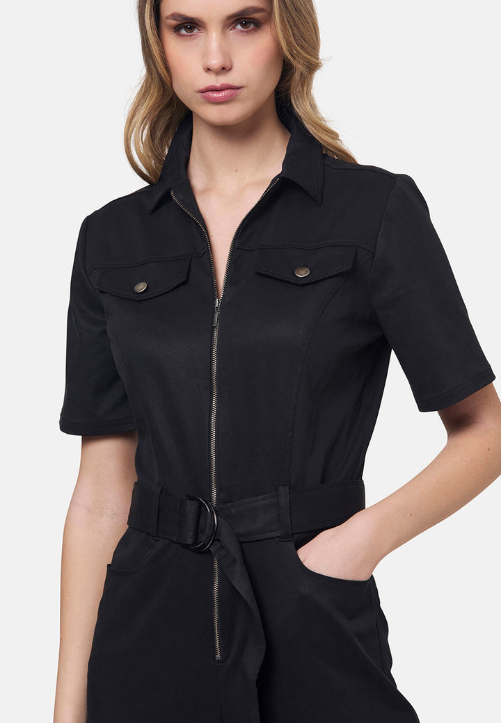 Frankie Black Jumpsuit