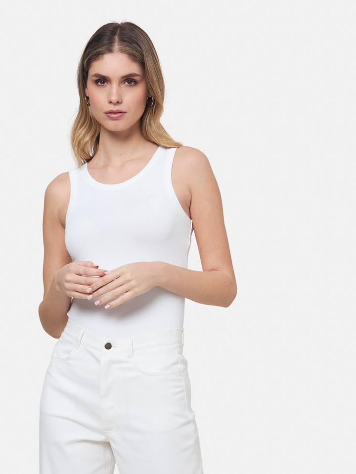 Norah White Vest