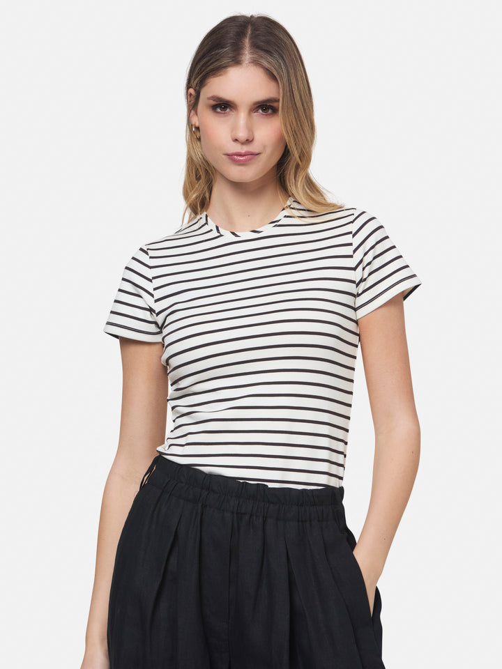 Lori Brown Stripe T-shirt