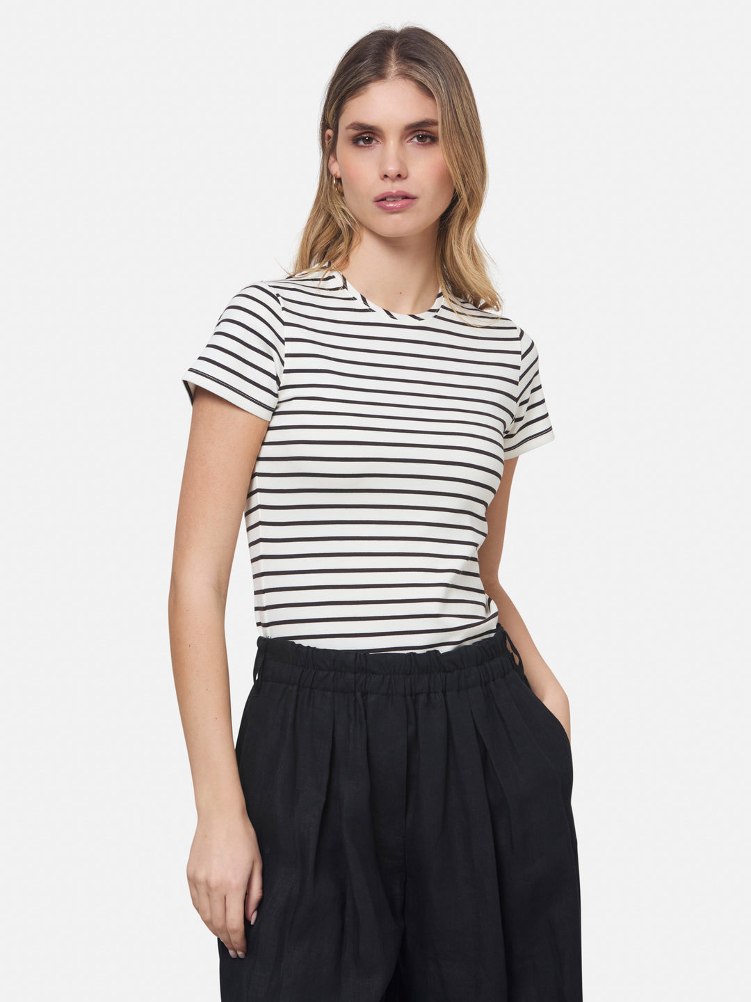 Lori Brown Stripe T-shirt