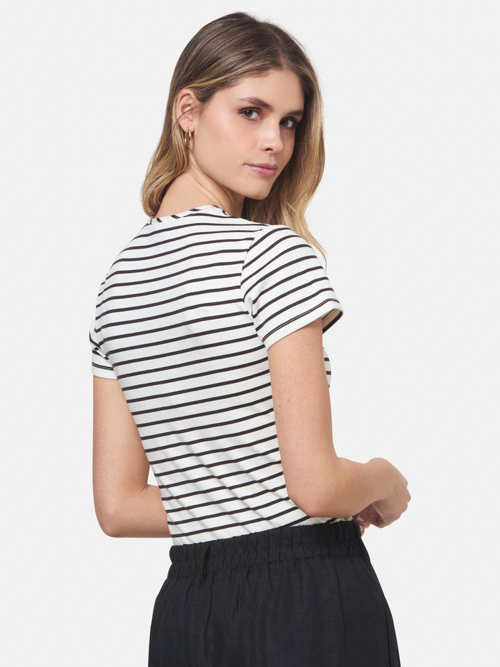 Lori Brown Stripe T-shirt