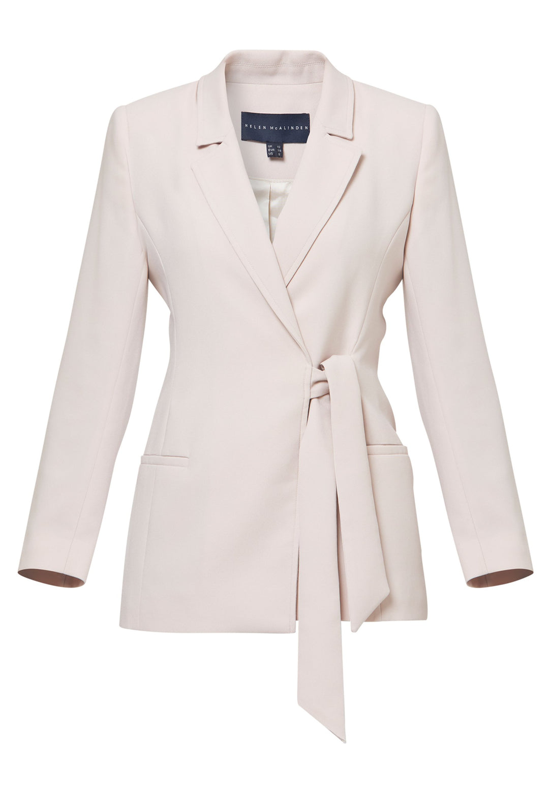 Laura Natural Pearl Tie-Blazer