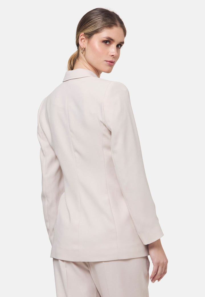 Laura Natural Pearl Tie-Blazer