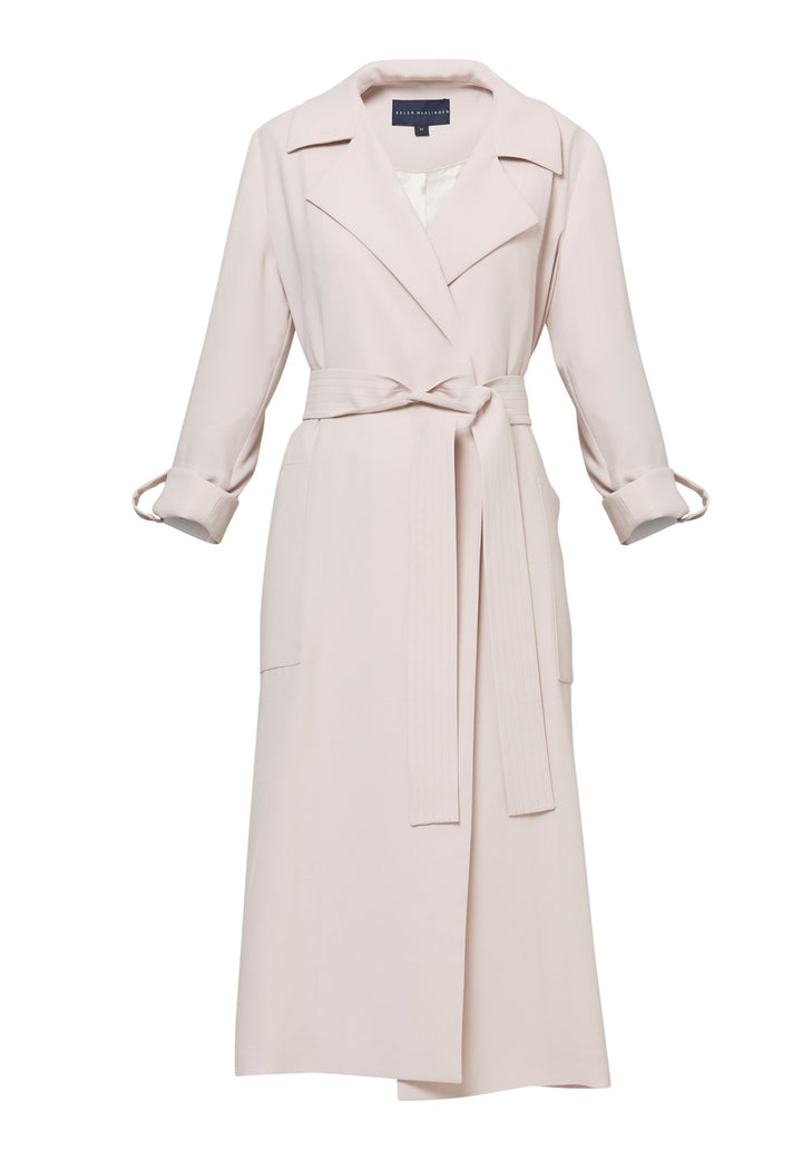Lydiah Natural Pearl Duster Coat