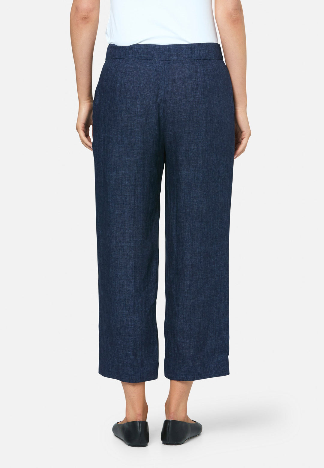 Margot Dark Indigo Cropped Trouser