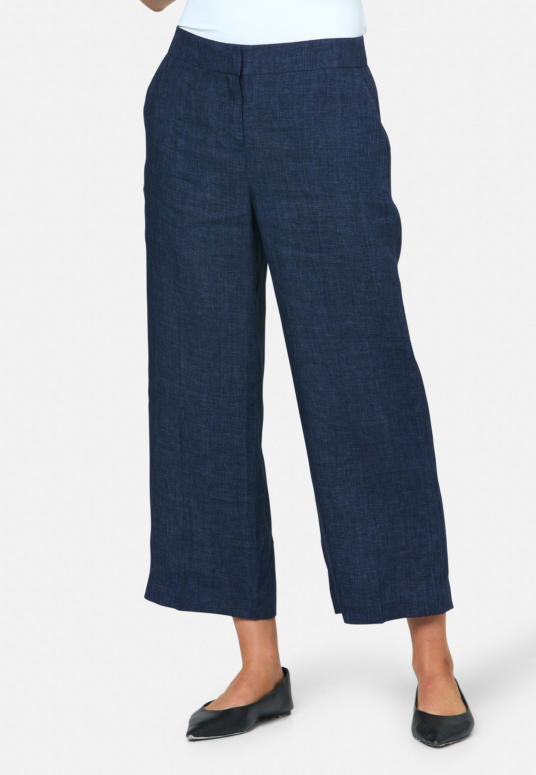Margot Dark Indigo Cropped Trouser