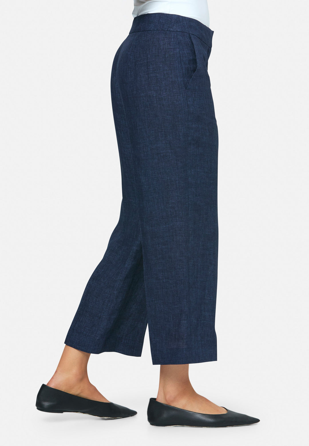 Margot Dark Indigo Cropped Trouser
