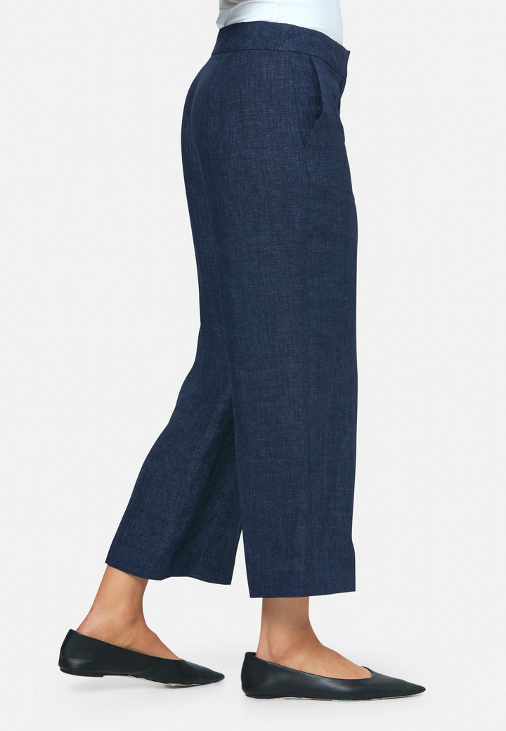 Margot Dark Indigo Cropped Trouser