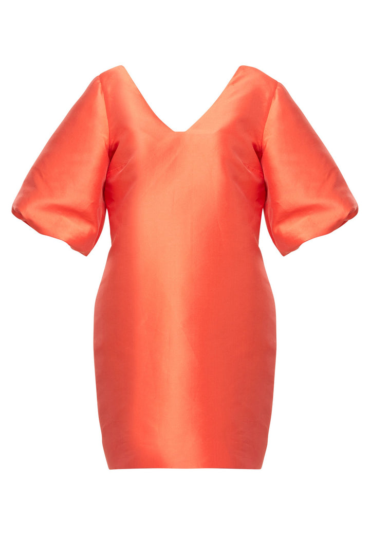 Maya Terracotta Orange Dress