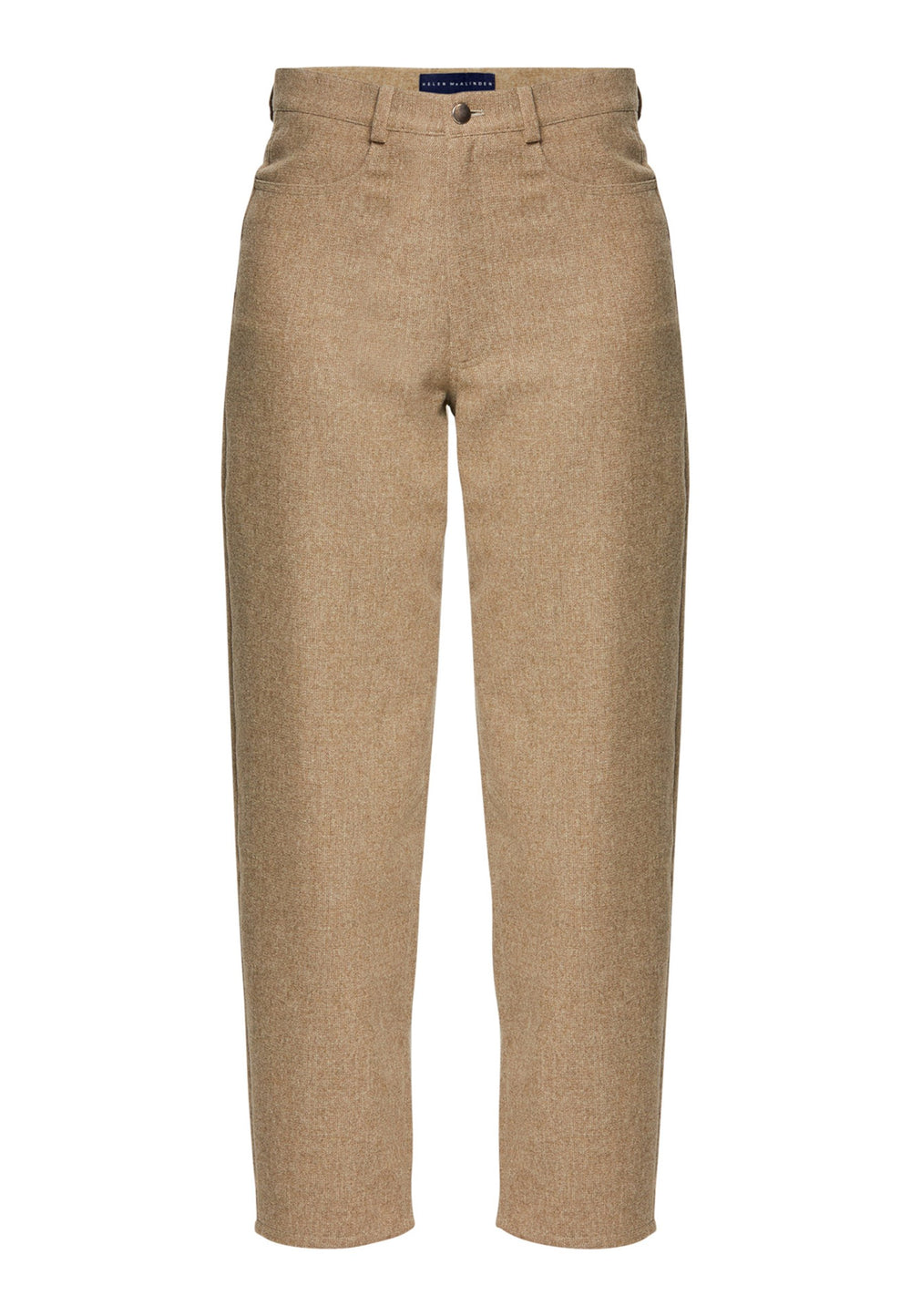 wool brown trouser