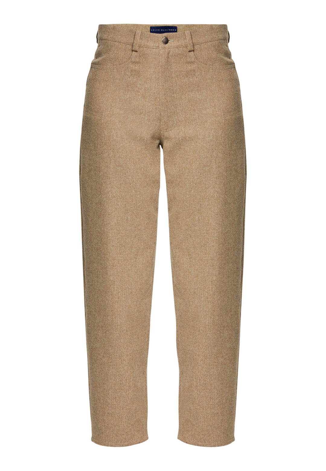 wool brown trouser