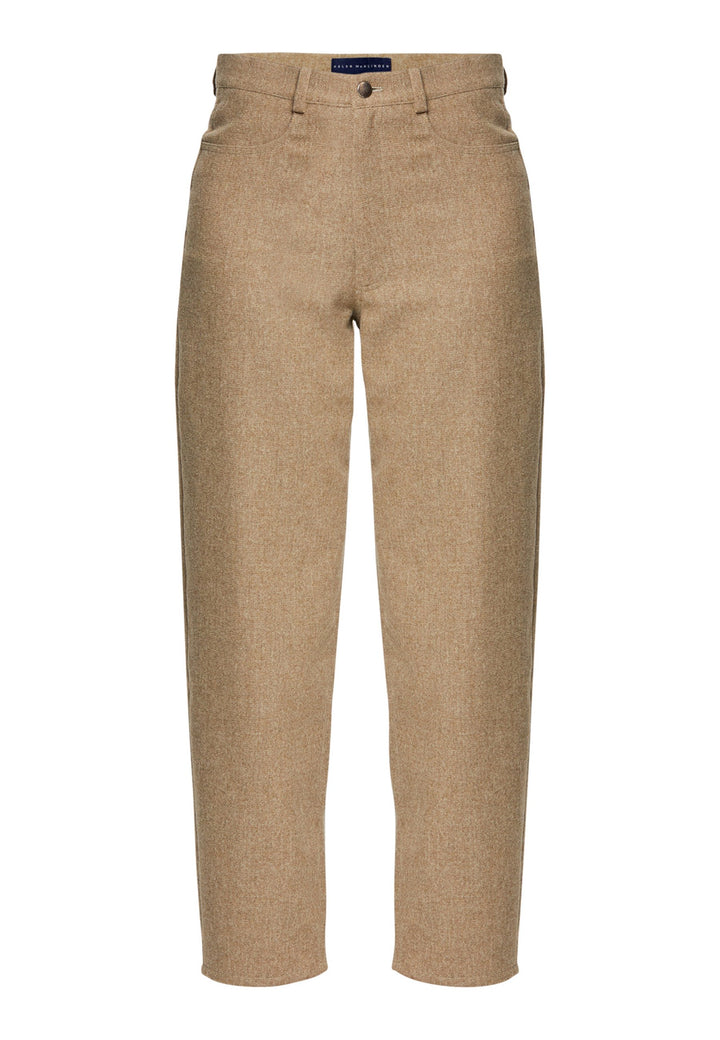 wool brown trouser