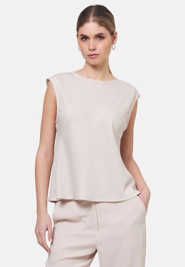 Nicki Natural Pearl Top